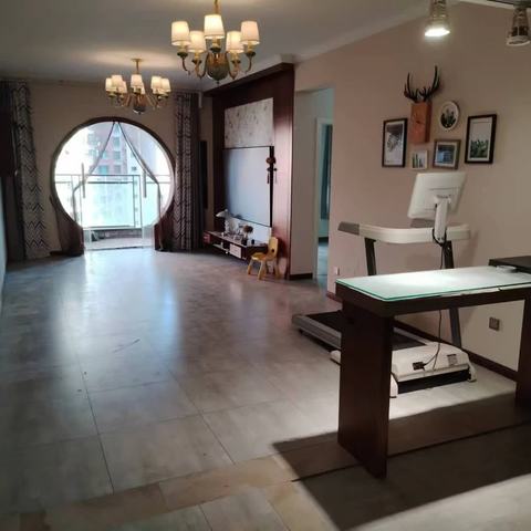 🌸🔑东湖春天12楼产权66平实际130平4房改3房3-2-2精装修带家具家电56.8万