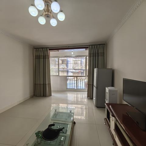 🌸🔑三叉路静苑小区黄金楼层120平3-2-2简装简单家具家电空调3台38万