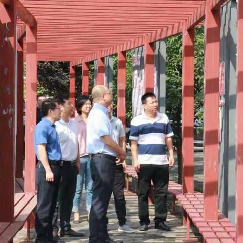 秦汉新城党委委员、纪委书记任涛一行赴窑店街道开展专题调研