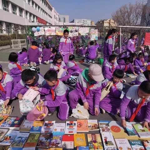 精彩跳蚤市场 助力幼小衔接——文化路幼儿园参观实验小学跳蚤市场活动掠影