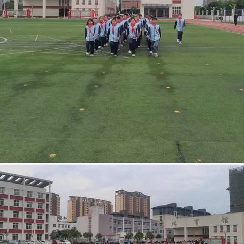 邹城市千泉小学“阳光体育·健康成长”健身操比赛活动剪影