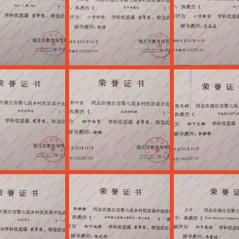 正是奋发时捧得硕果归——商丘市第七届乡村优质课大赛刘口镇获奖纪实