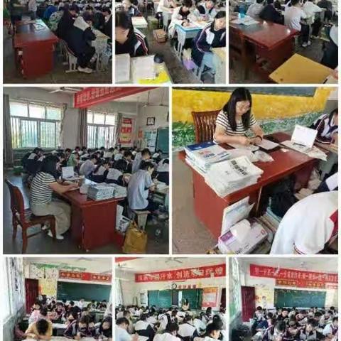 诗词传古韵  “默写”显芳华——息县第二初级中学（南校区）九年级古诗词默写大赛