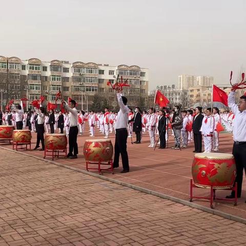 奋进新学期 少年心向党——昌图县第二实验小学2023年春季开学典礼掠记