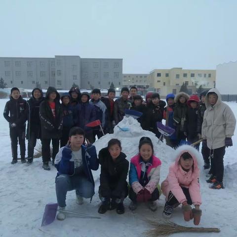 寒假生活的剪影