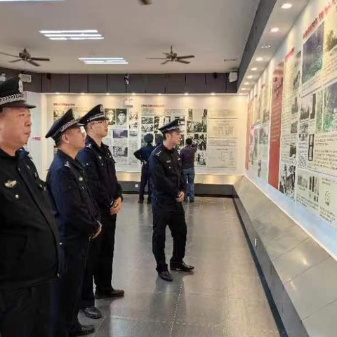新海林区派出所开展红色体验教育活动暨主题党日活动