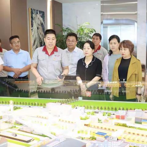 省工商联副主席李剑英一行领导莅临山西文峰集团调研指导