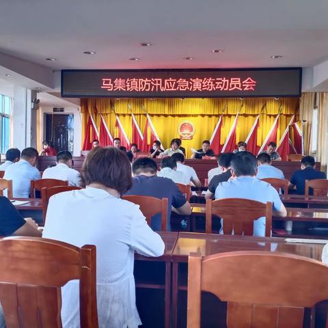 厉兵秣马夏点兵 未雨绸缪防大汛——马集镇深入开展防汛应急演练