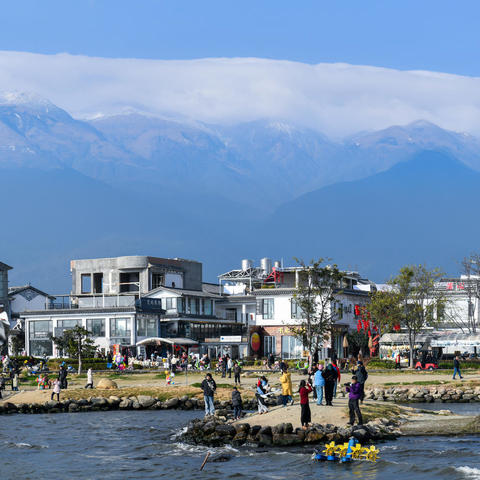 旅居大理日记之磻溪网红S弯