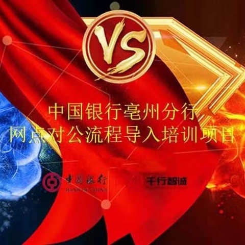 亳州分行《网点对公流程导入》培训项目启动会第一天工作总结