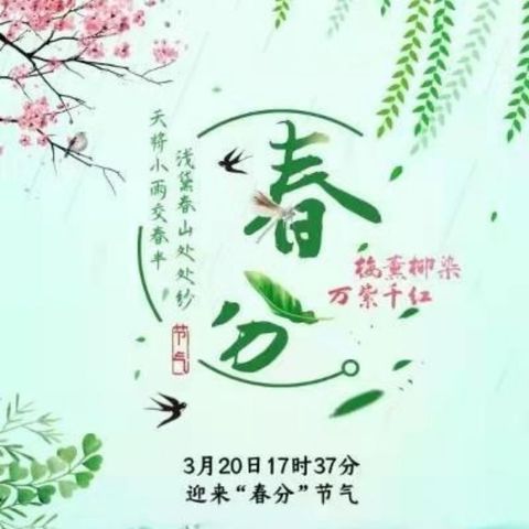 览春光明媚，携梦想齐飞——城内小学二十四节气之春分