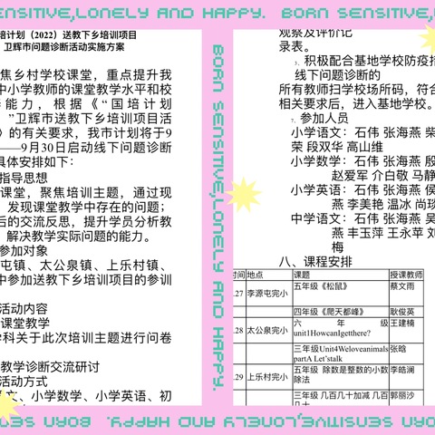 聚焦问题研思路，现场诊断明方向——卫辉市教师进修学校线下问题诊断活动纪实