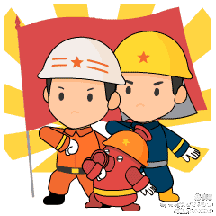 西埠镇中心幼儿园 消防演练 安全“童”行