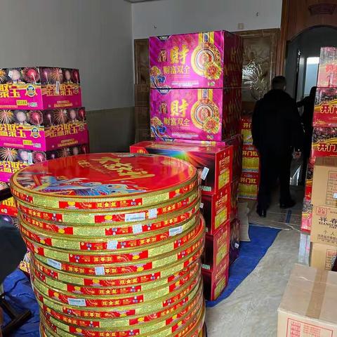 文儒镇开展2023年烟花爆竹管控专项整治行动