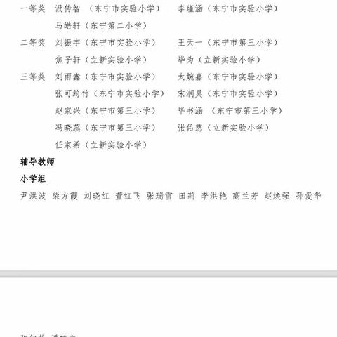 东宁市小学生在“牡丹江市第三届科技节”活动中喜获佳绩