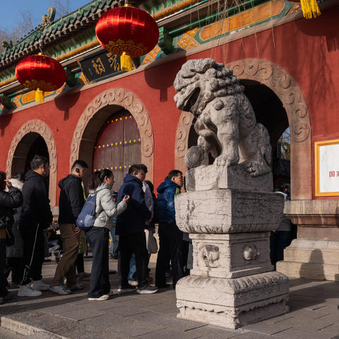 春节天津太原行之十  二游太原晋祠