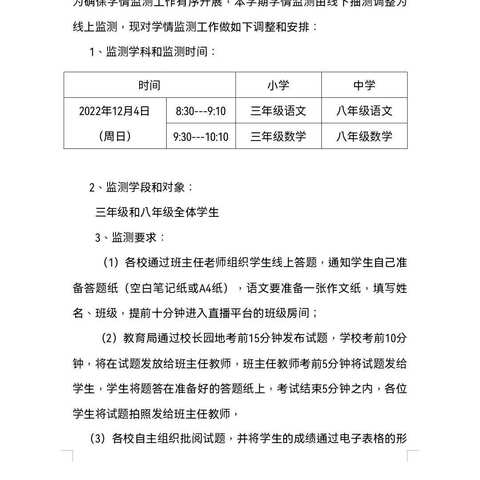 云端检测，“疫”样精彩——全县三年级语文、数学科线上学科监测活动清河镇中心校纪实