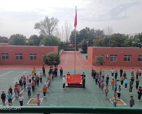 喜迎二十大，齐为国庆生！ ----李楼小学