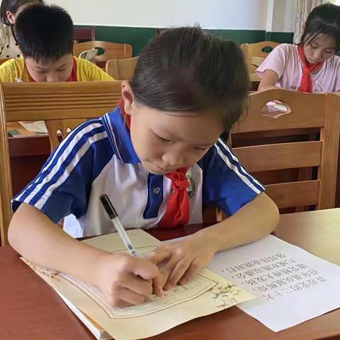 漂漂亮亮写字，堂堂正正做人——广昌县水南圩乡九年一贯制学校书法学科实践展示活动