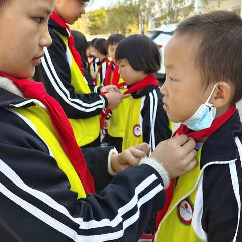 我是少先队，我爱红领巾——中畈杉山小学新队员入队仪式