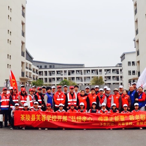 草长莺飞三月天，雷锋精神代代传﻿——茶陵县芙蓉学校学雷锋暨敬老院慰问活动