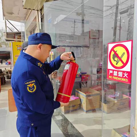 春节假期不松懈 扶风消防排查“不放心”场所守平安