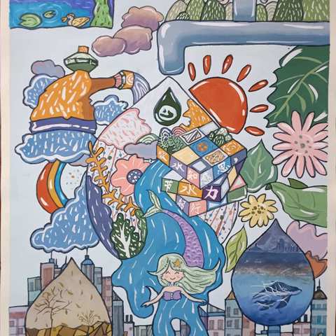 【泉润·三新四行动·“双减”】Protect and love our Earth——六年级英语保护地球，迷你小海报评选活动