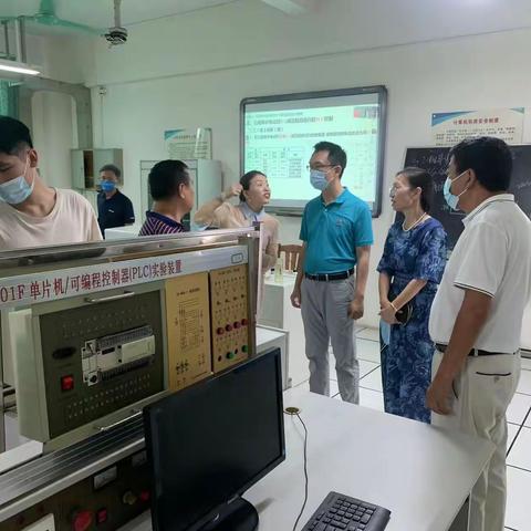 海口市人力资源开发局深入职业培训学校开展职业培训督查工作