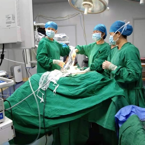 乐东二院妇产科开展首例单孔腹腔镜探查+右侧输卵管切除术