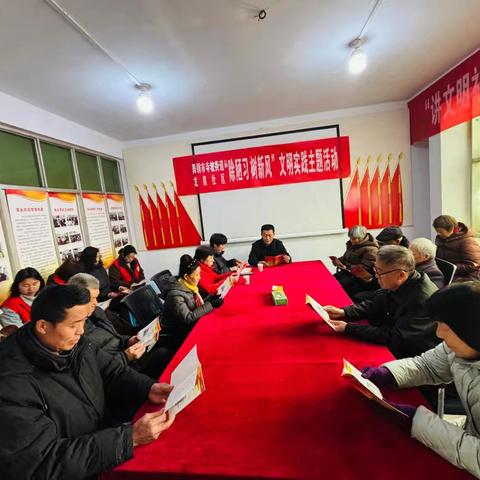 寺坡街道龙泉社区开展“除陋习，树新风”新时代文明实践活动