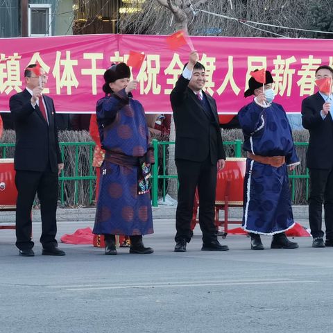 白音察干镇代表队参加全旗闹元宵活动