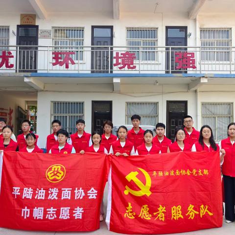 “百强志愿.为爱行动”大中小学生志愿者深入基层传递党建力量