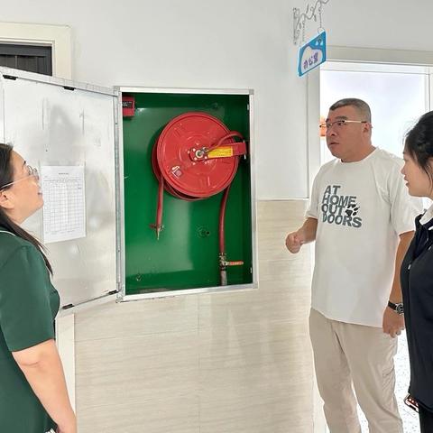 海南省农垦总局机关幼儿园坡博分园开学前安全大排查工作