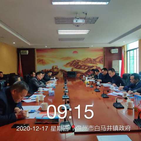 白马井镇召开防贫综合保险工作推进会