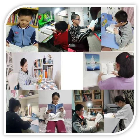 西辛庄中心学校—“双减与阅读同行，书香与成长相伴”线上读书活动