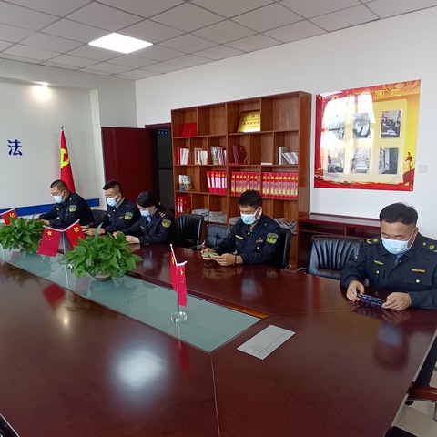 一支队七大队学习贯彻党的二十大会议精神