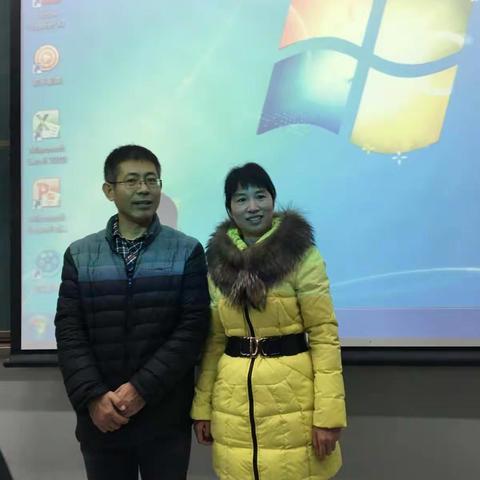 张香花和孙贵合老师