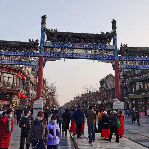 闲逛前门大街