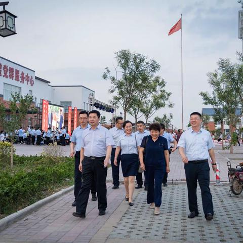 菏泽审计中心党委书记、主任崔玉光同志莅临鄄城农商行调研指导六合社区银行建设及金融夜校开展情况