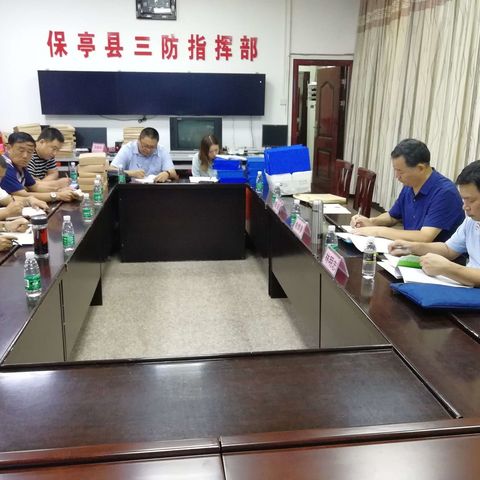 水务厅安全生产第五督查组在保亭
