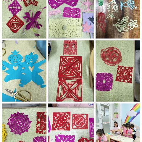 阳光社团巡展——剪纸社团