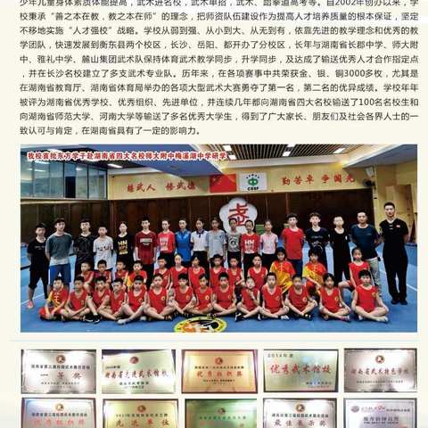 衡东东方武术暑假班招生