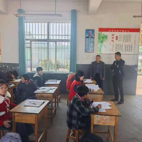强镇筑基 教研引领–向城镇中心小学教研室莅临于沟小学开展教学视导工作
