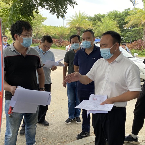 区委常委、政法委书记杨军建召开天涯反走私综合执法点工作协调推进会