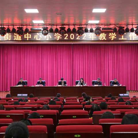扬帆起航 践行致远——龙泉街道中心小学2022教学工作会议