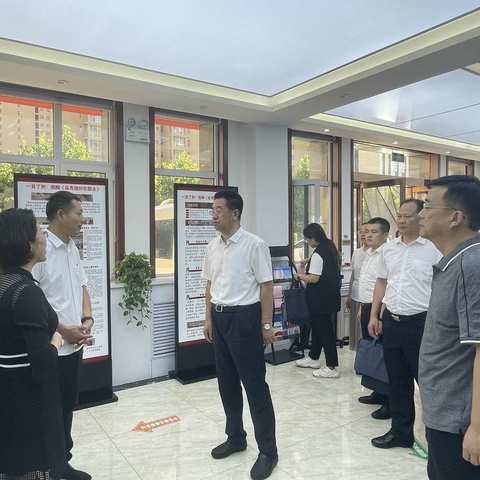 省常态化扫黑除恶斗争第六调研督导组莅临潞才社区调研督导