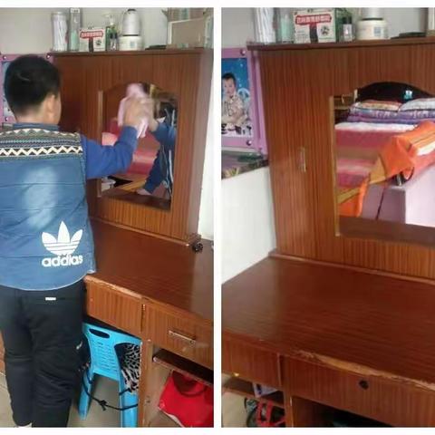 大手拉小手  最美庭院抗疫情
