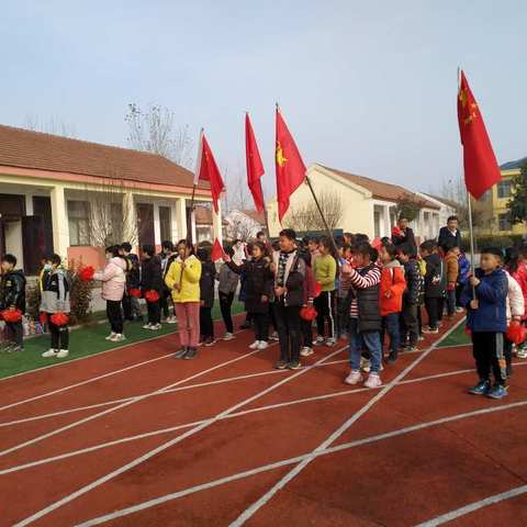 龙王庙镇王竹元小学2021年冬季趣味运动会