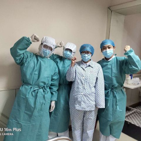 宁夏人民医院西夏分院神经内外科收治疑似新冠肺炎患者的演练