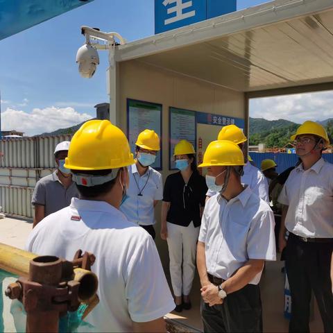 中山市住建系统调研组、汕尾市住建局一行到陆河参观调研陆河县5G智慧住建监控系统